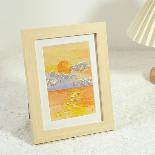 Handcrafted colourful photo frame for DIY display and home decor - vue 3 sur 16