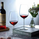 Verre à vin rouge cristal fin style bourgogne