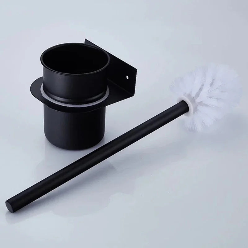 brosse de nettoyage en acier inoxydable pour salle de bain