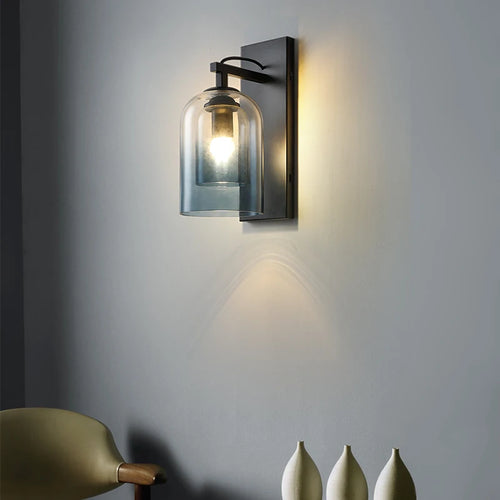 Applique murale loft verre creatif salon chambre escalier décor - vue 5 sur 10