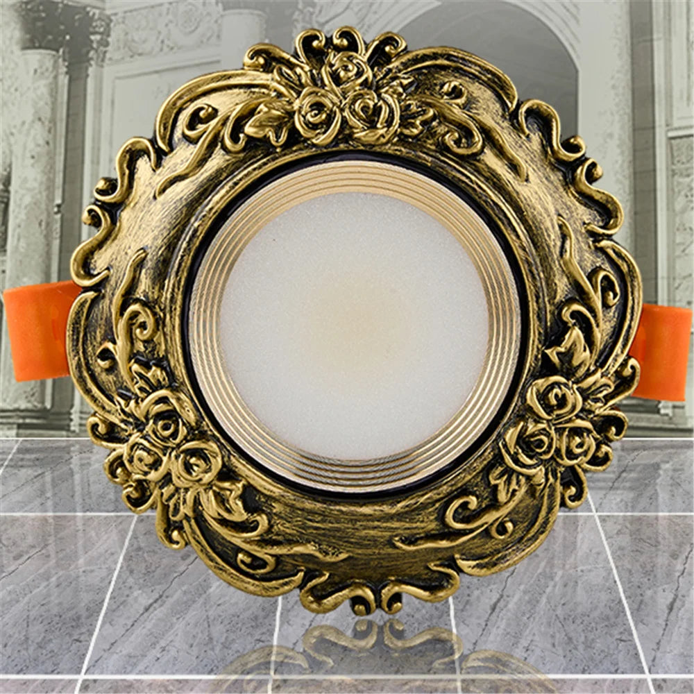 spot led encastrable rétro pour décoration style campagnard - vue 4 sur 14