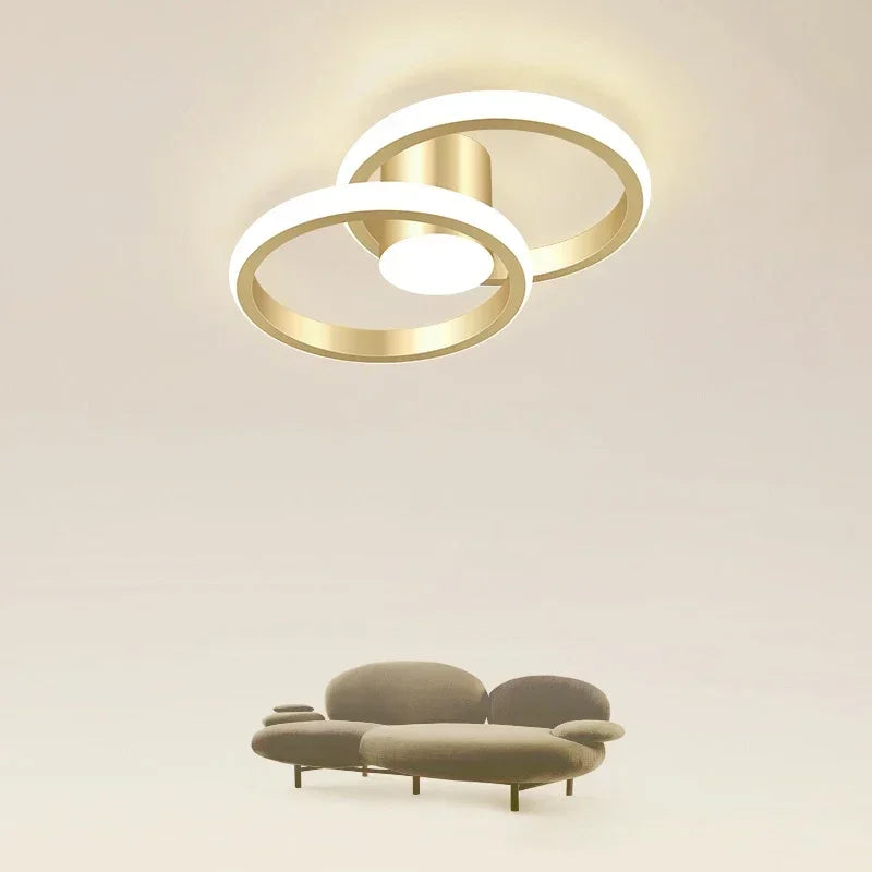 plafonnier led design moderne idéal pour décoration intérieure - vue 3 sur 12