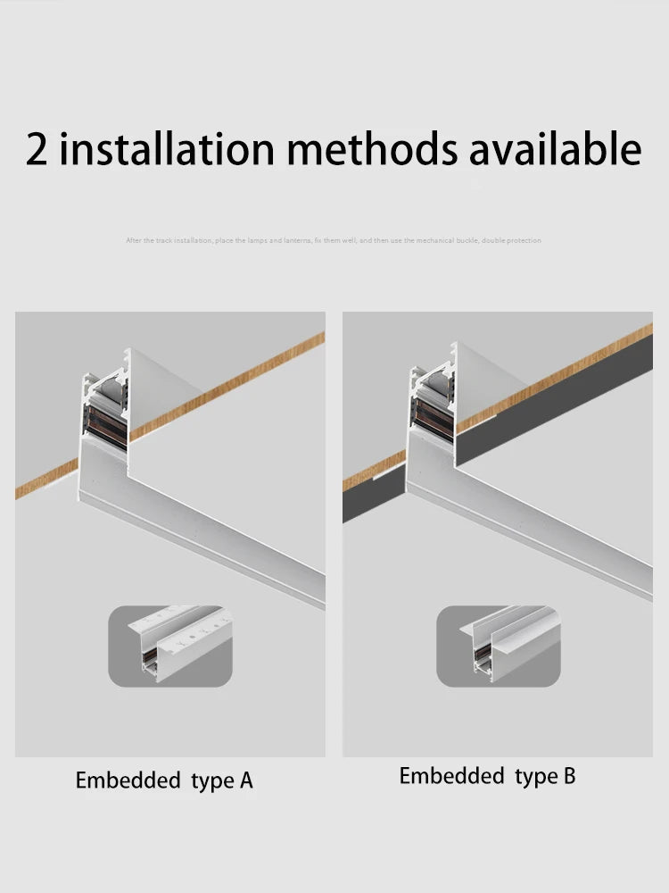 rails d'éclairage magnétiques led à intensité variable spot zigbee cob - vue 5 sur 22