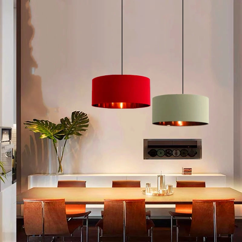 lustre en lin pour décoration intérieure moderne et élégante - vue 3 sur 11