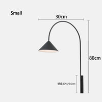 Minimalist Nordic glass wall light for modern decor