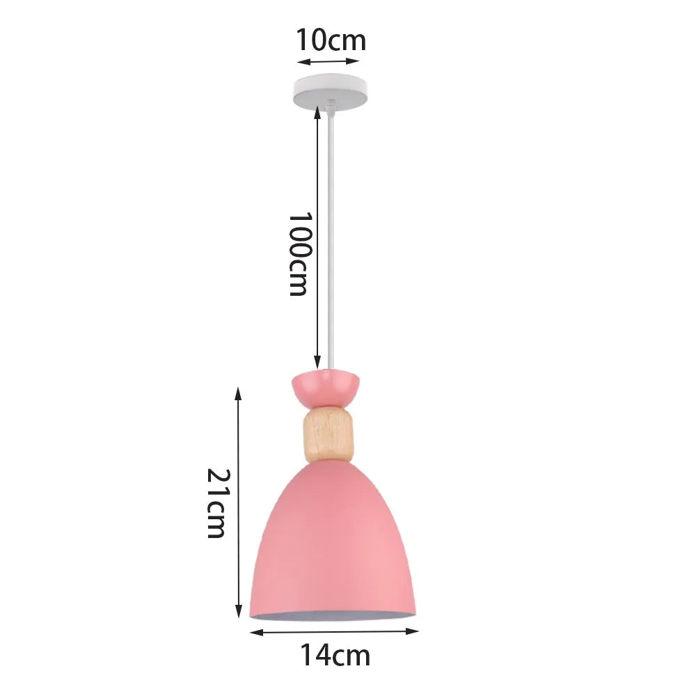 suspension nordique en aluminium rétro pour éclairage intérieur - vue 18 sur 20