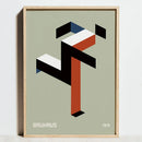Geometric Bauhaus posters for modern minimalist wall decor