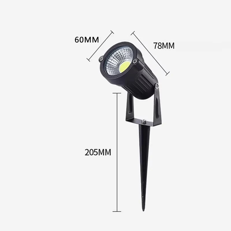 lampe de jardin led étanche pour éclairage extérieur