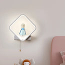 Nordic minimalist modern astronaut wall light