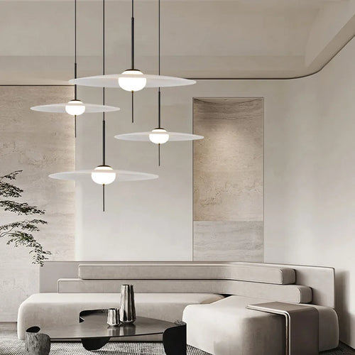 Scandinavia Ceiling Pendant Light Chandelier Nordic Design Suspension Hanging Lamp for Dining Living Room - vue 7 sur 6