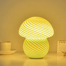 Champignon lampes de Table LED lampe de bureau veilleuse à intensité variable pour chambre Restaurant café atmosphère moderne décoration cadeaux