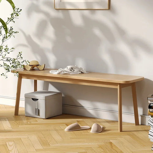 tabouret en noyer pour salle à manger et cabine d'essayage style chinois - vue 4 sur 10