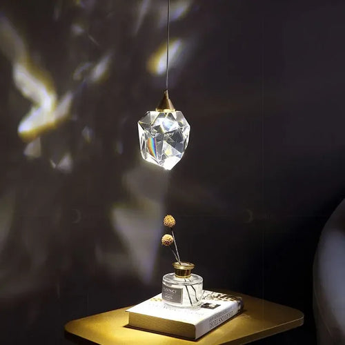 Suspension De Luxe En Cristal à LED design - vue 6 sur 13