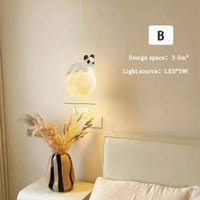 suspension chiot mignon pour décoration chambre enfant lumineux