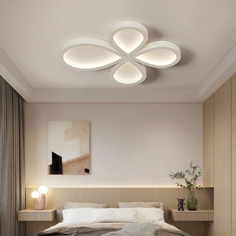 plafonnier moderne à pétales pour un éclairage décoratif intérieur - vue 7 sur 9