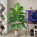 arbre monstera artificiel pour décoration de jardin et bureau