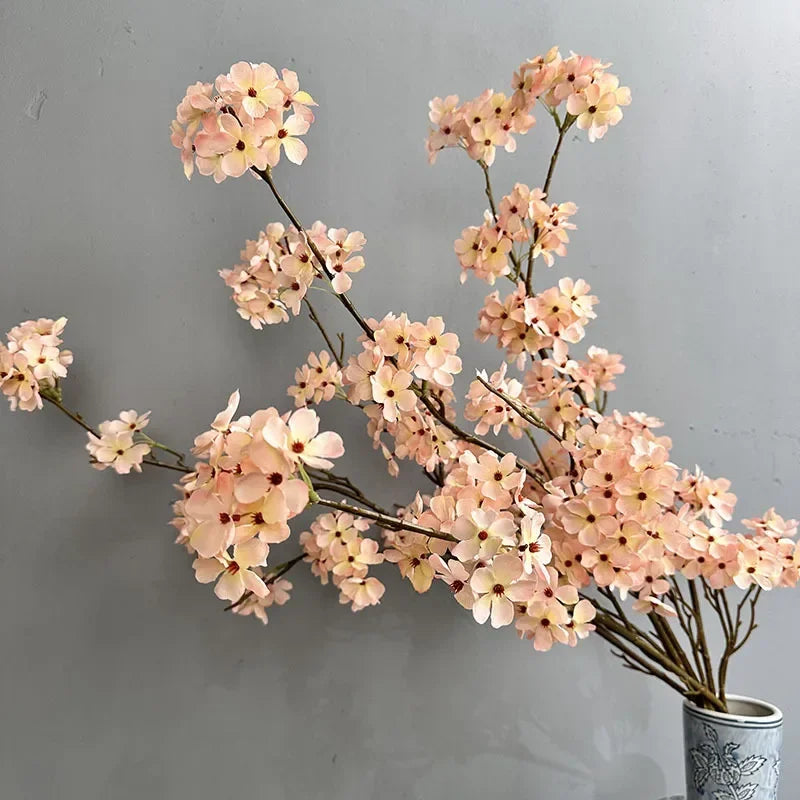 fleurs artificielles longues branches pour décoration intérieure élégante - vue 2 sur 12