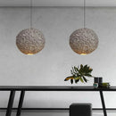 Japanese Wabi Sabi Style Chandelier Living Room Lamp Dining Room Coffe Store Planet Designer Grey Pendant Lamps Loft Decor Light