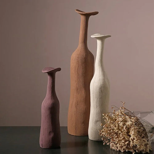 décoration moderne style nordique vase arrangement floral simple - vue 3 sur 10