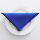 Serviette de table satin décorative pour mariage fête