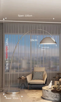 Lampadaire moderne et Simple en fer