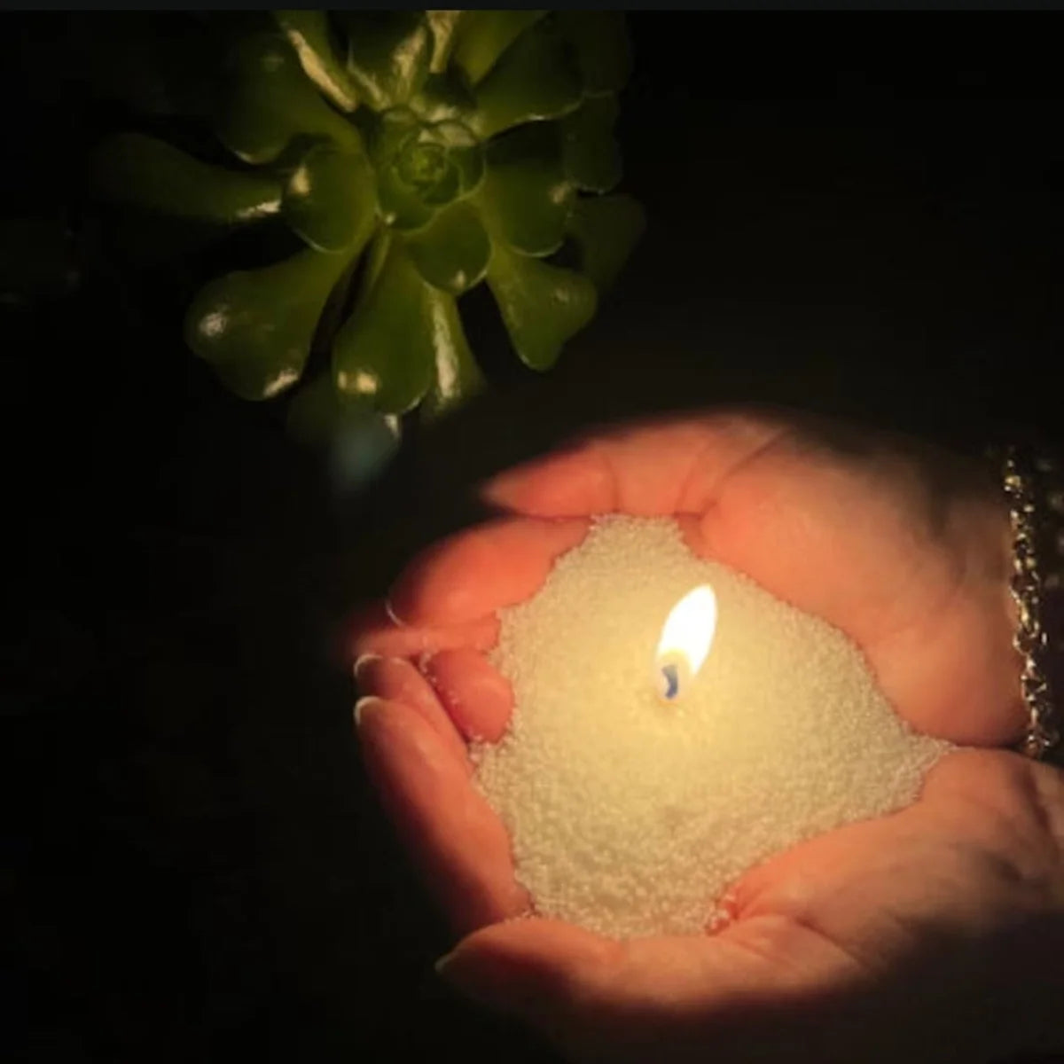 Sand Candle With Wicks, Refillable Wax Sand, DIY Candle Sand For Candle Making, Home Decor, Wedding, Halloween, Christmas, Party - vue 3 sur 9