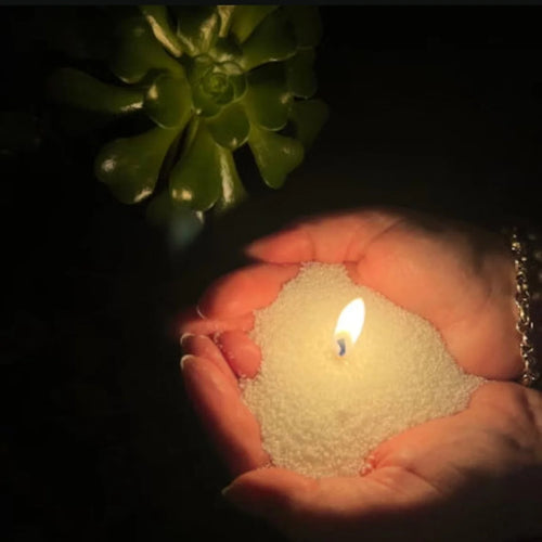 Sand Candle With Wicks, Refillable Wax Sand, DIY Candle Sand For Candle Making, Home Decor, Wedding, Halloween, Christmas, Party - vue 4 sur 9