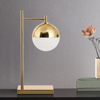 lampe de table moderne en fer doré luminaire décoratif d'intérieur