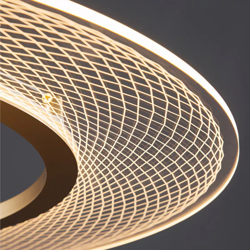 Plafonniers pour salon double lampes suspendues pour cuisine île hôtel Restaurant lustres LED Suspension - vue 7 sur 11