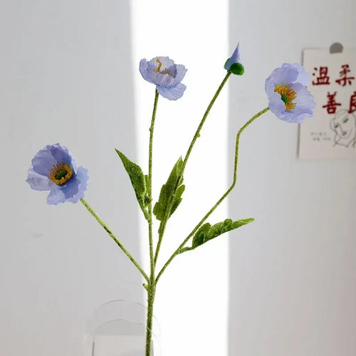 fleurs artificielles coquelicots pour mariage et décoration intérieure - vue 22 sur 25
