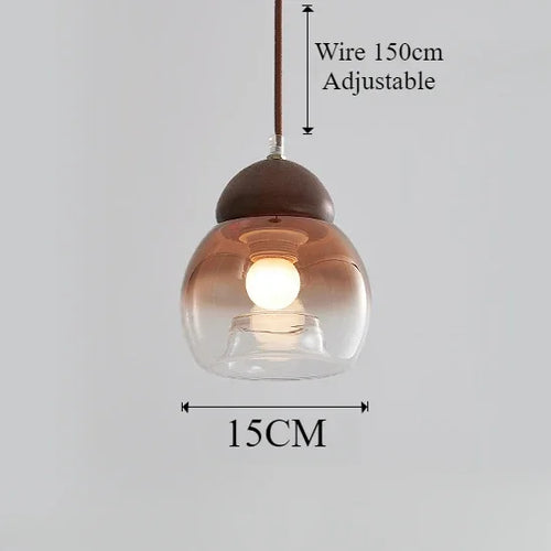suspension rétro en verre style médiéval pour décoration moderne - vue 9 sur 8