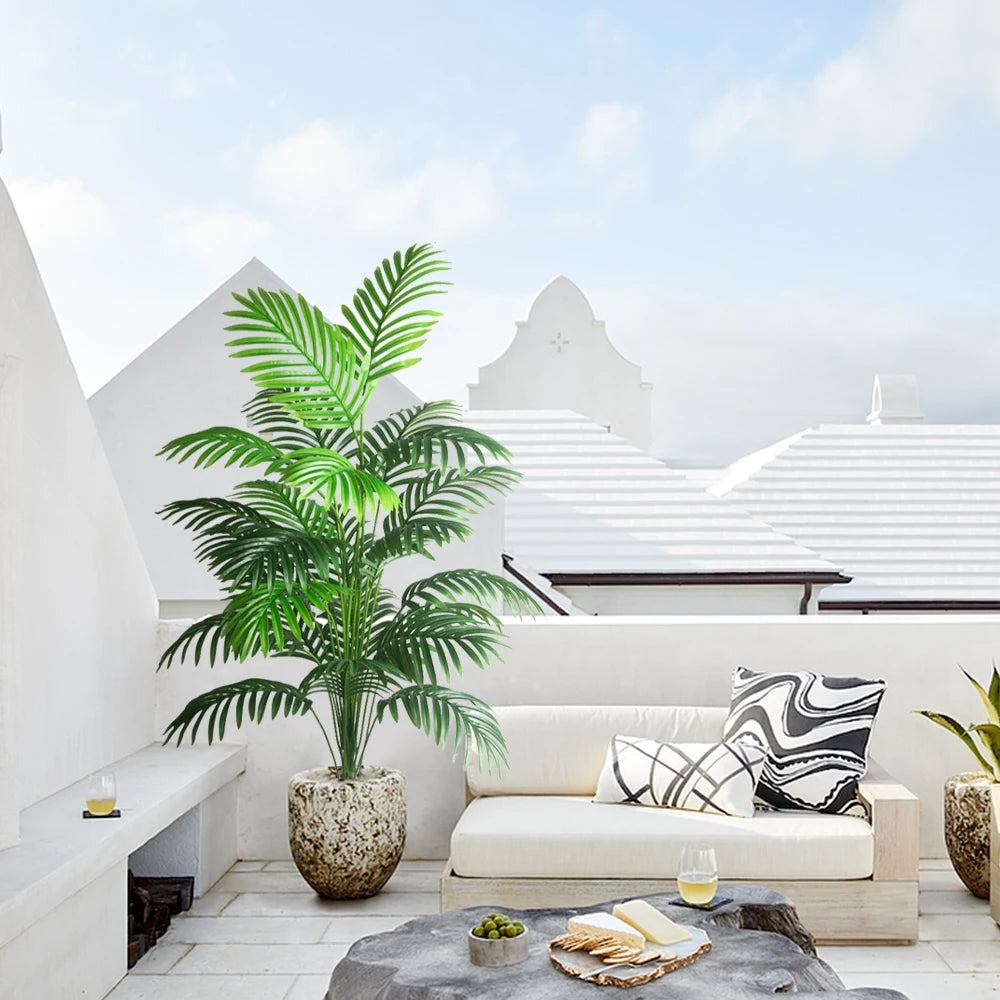 palmier tropical artificiel pour décoration intérieure et extérieure - vue 3 sur 7