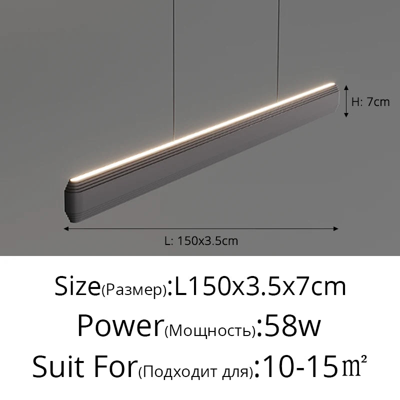 lustre suspendu au design moderne et luxueux - vue 15 sur 14