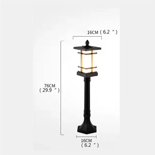 Contemporary outdoor LED lamp for garden and courtyard - vue 47 sur 47