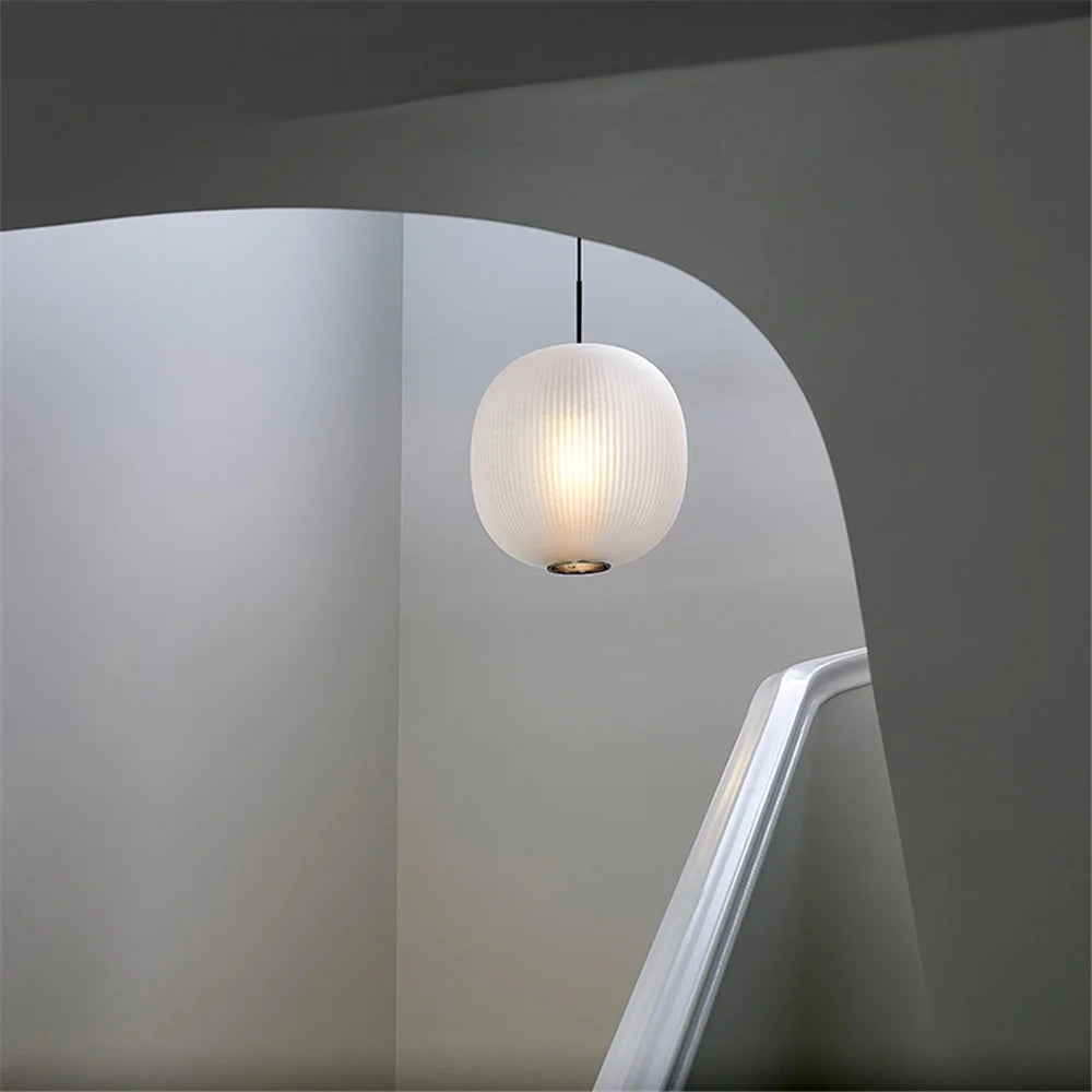 Suspension Led à bulles de verre colorées au Design post-moderne - vue 6 sur 8