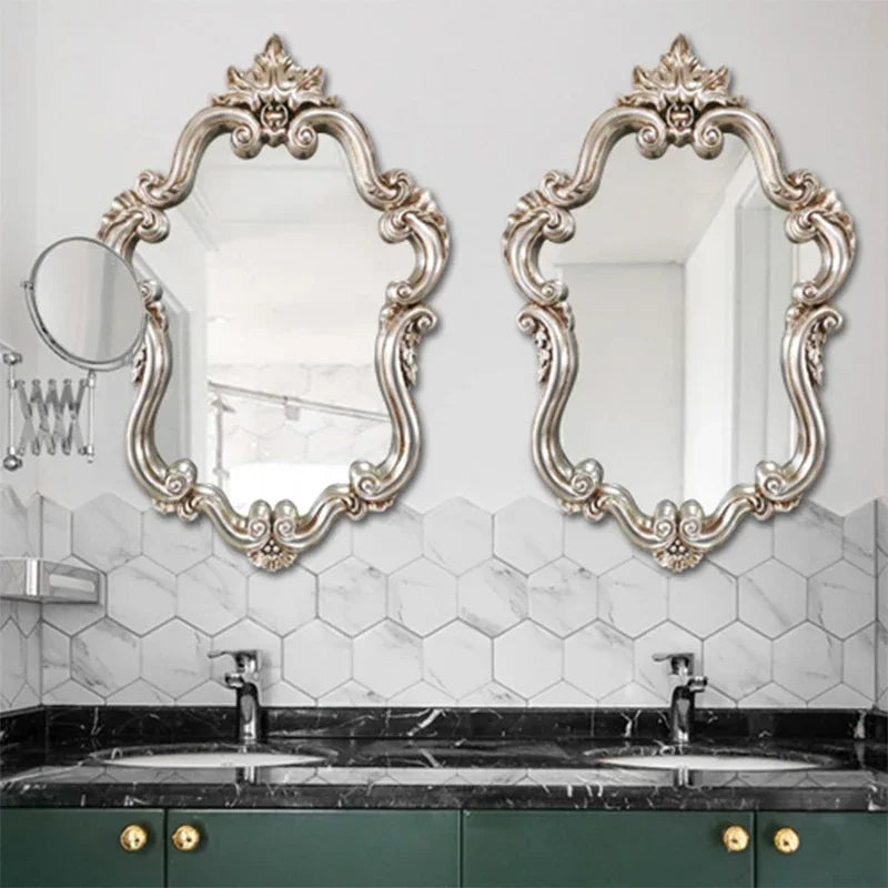 autocollants muraux décoratifs pour miroirs irréguliers à coller - vue 4 sur 8