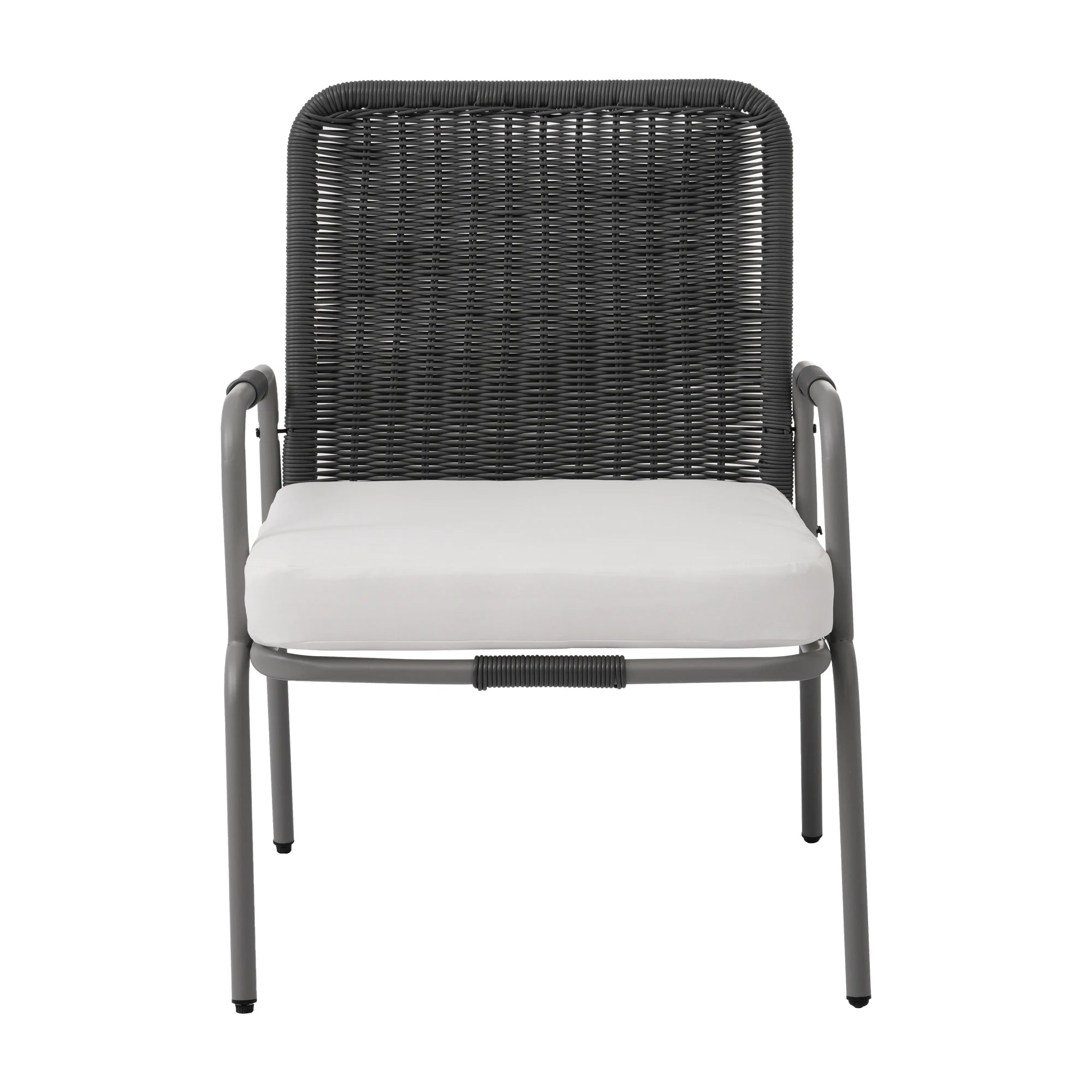 Poly Rattan Seating Group, Garden Furniture Seating Set garden Sets, garden Lounge for 4, with armchair, coffee table &amp; Cushions - vue 3 sur 6