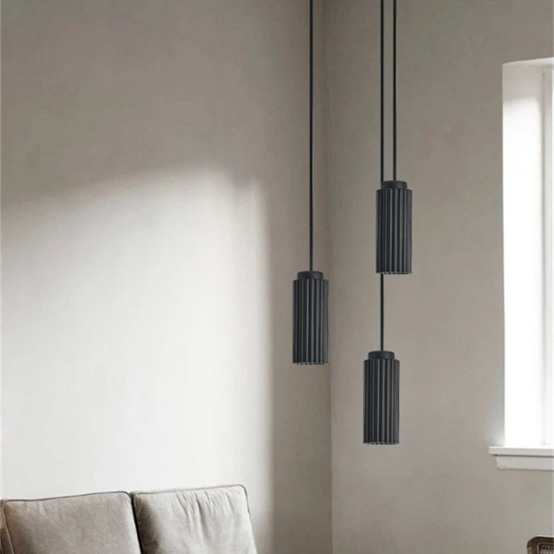 suspension Minimalisme moderne LED colorée Art - vue 5 sur 16