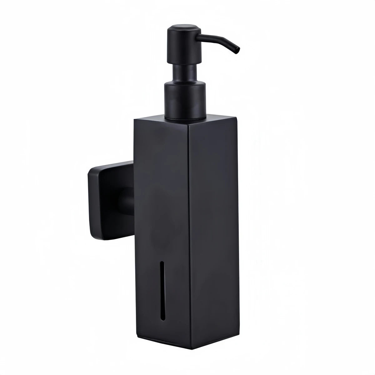 distributeur de savon manuel en acier inoxydable pour salle de bain - vue 9 sur 9