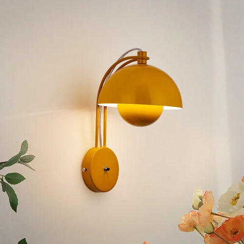 Applique murale de chevet en forme de champignon - vue 2 sur 4