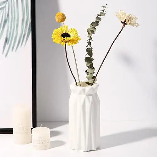 vase nordique en plastique pour fleurs décoration moderne maison - vue 12 sur 12