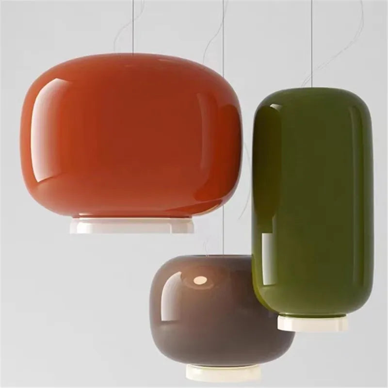 chouchin suspension lumières italien créatif led suspendu - vue 7 sur 12
