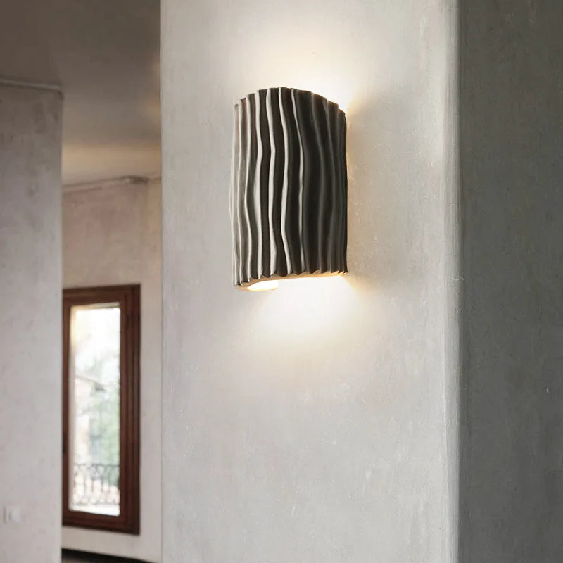 applique murale en résine pour décoration artistique avec