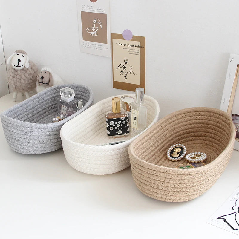 paniers de rangement multifonctionnels pour bureau et jouets enfants - vue 2 sur 10