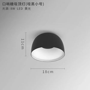 Nordic LED ceiling light for modern indoor lighting