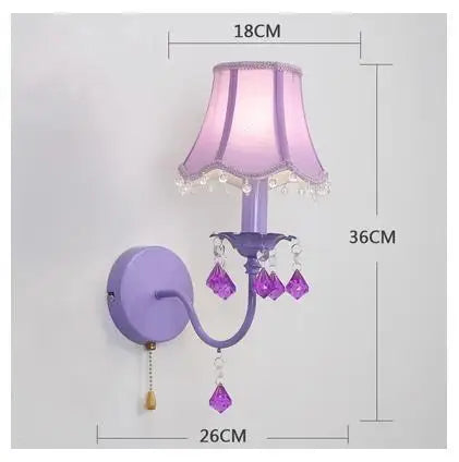 applique murale led décorative pour chambre d'enfant et couloir - vue 12 sur 12