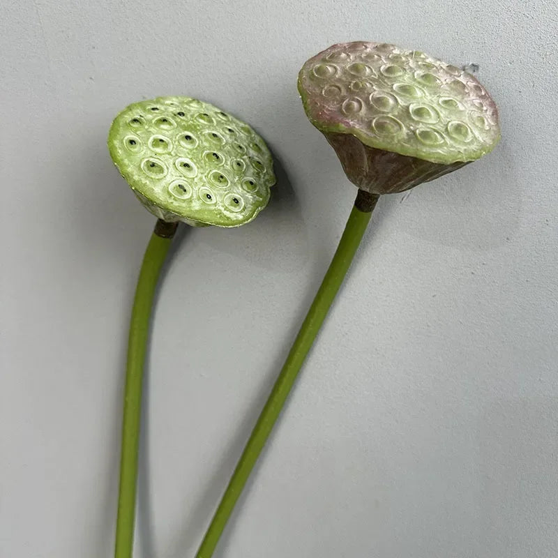 plantes artificielles lotus touché réel décoration florale pour intérieur - vue 5 sur 8