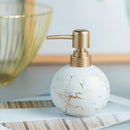 distributeur de savon en céramique moderne pour salle de bain