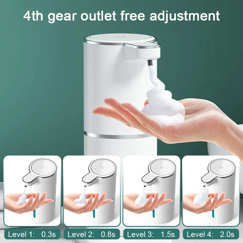 distributeur de savon liquide automatique sans contact 380 ml - vue 9 sur 11