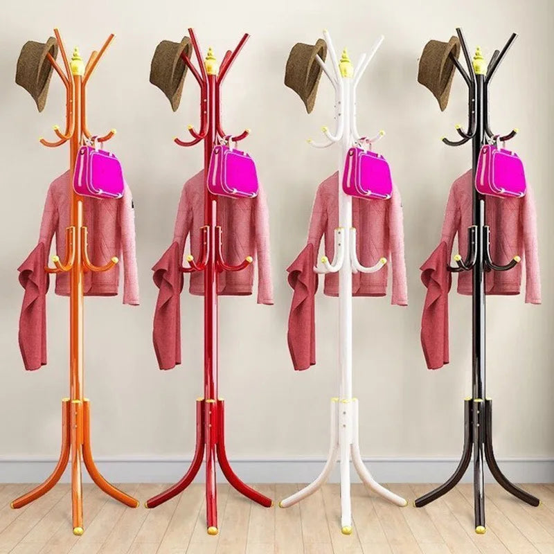 porte-manteau en métal avec 9 crochets pour organiser vos vêtements - vue 2 sur 12